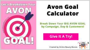 avon Goal-Calculator